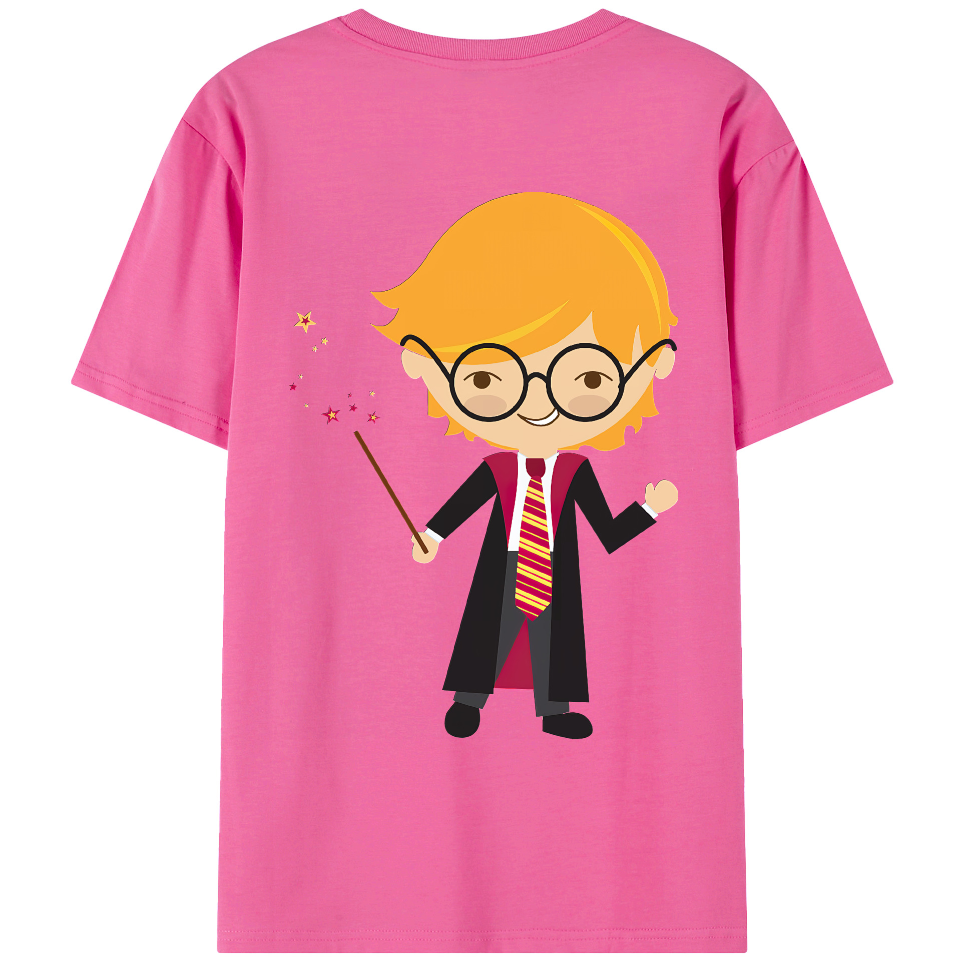 （画像用） Harry Potter ハリー・ポッターシリーズ レディース半袖Tシャツ(バックプリント)